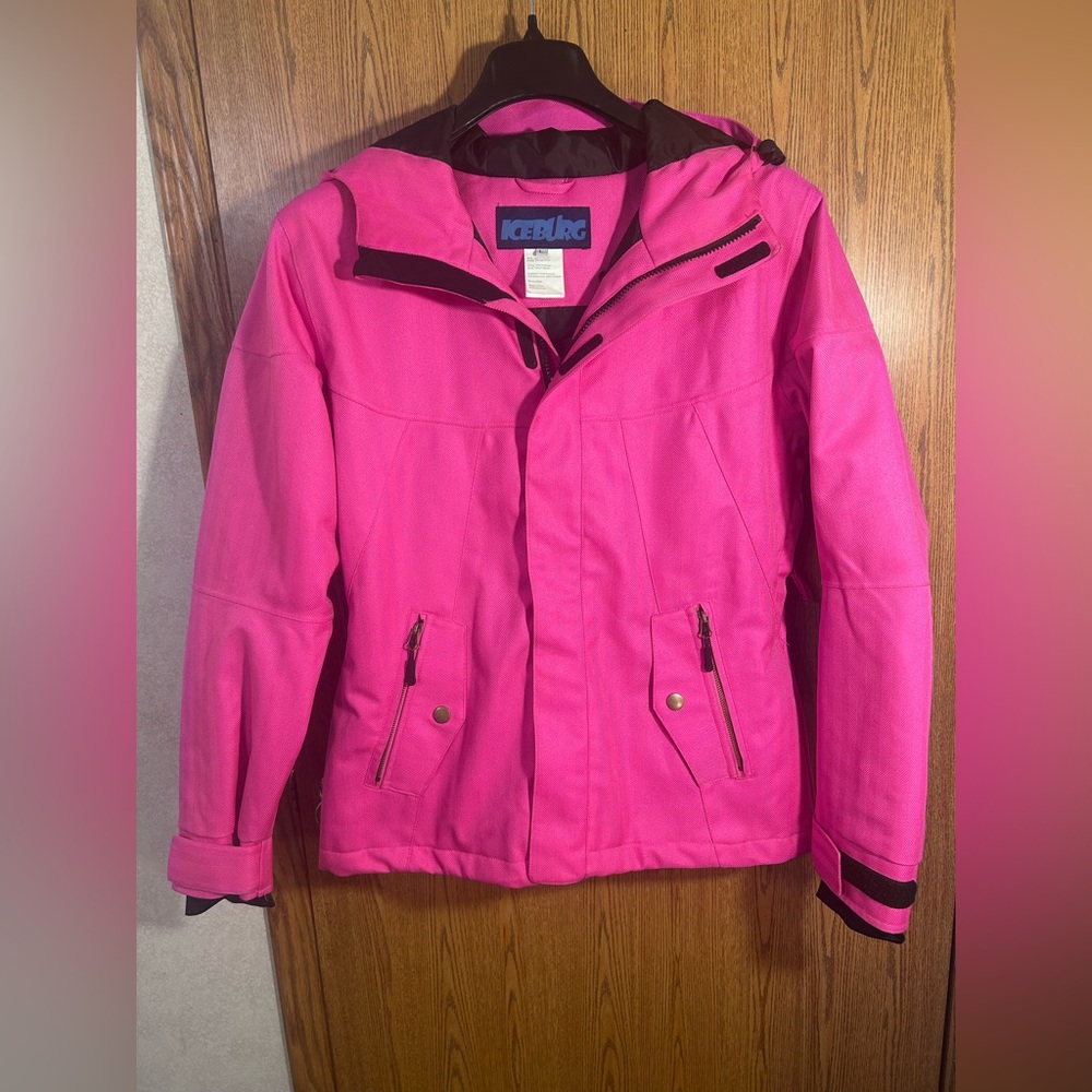 Iceburg Hot Pink Snowboarding Ski Jacket - Picture 2 of 8